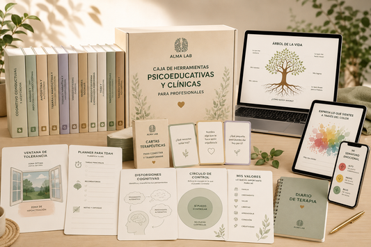 Biblioteca Profesional de Herramientas Psicoeducativas + 2 Bonus de regalo 🎁